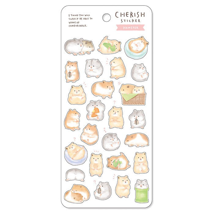 Mind Wave 'Cherish' Series Stickers - Hamster