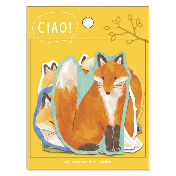 Mind Wave 'Ciao' Series Stickers - Fox