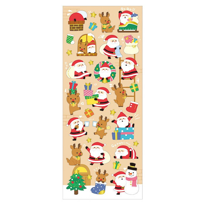 Mind Wave Christmas Stickers - Santa Claus