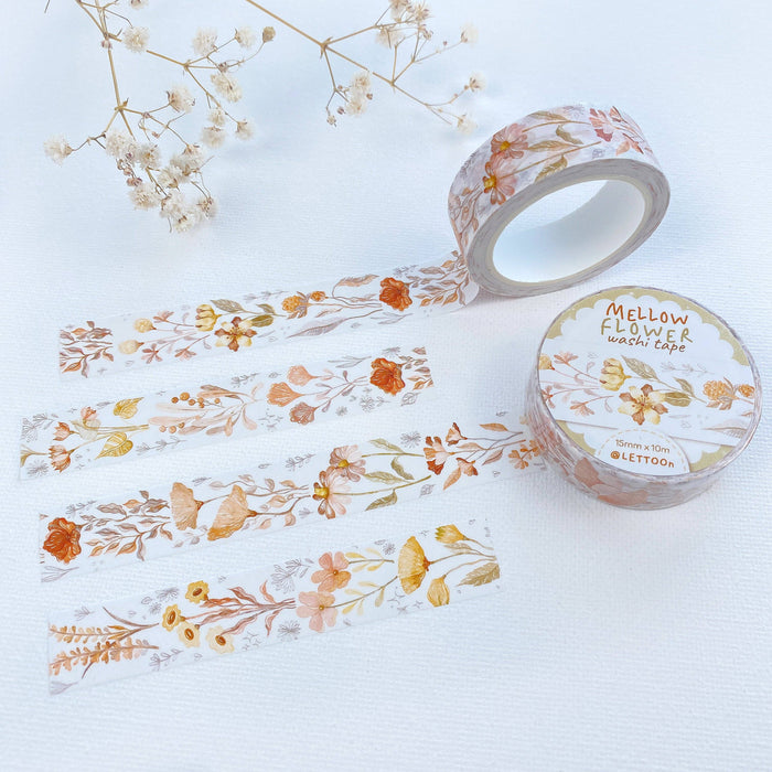 Washi Tape - Mellow Flower