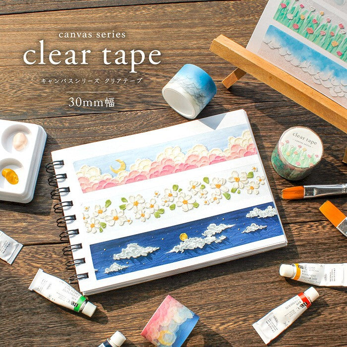 Mind Wave 'Canvas' Series Clear Tape - Pattern