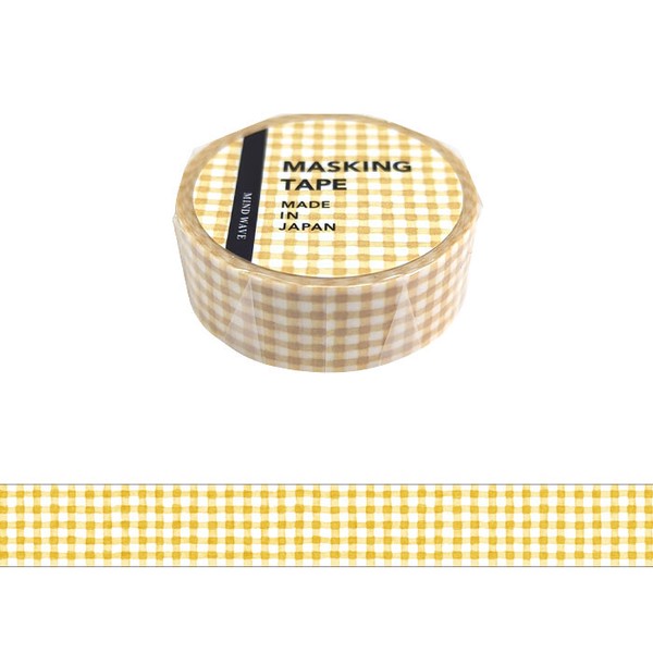 Mind Wave Japan Washi Tape - Check Pattern #5