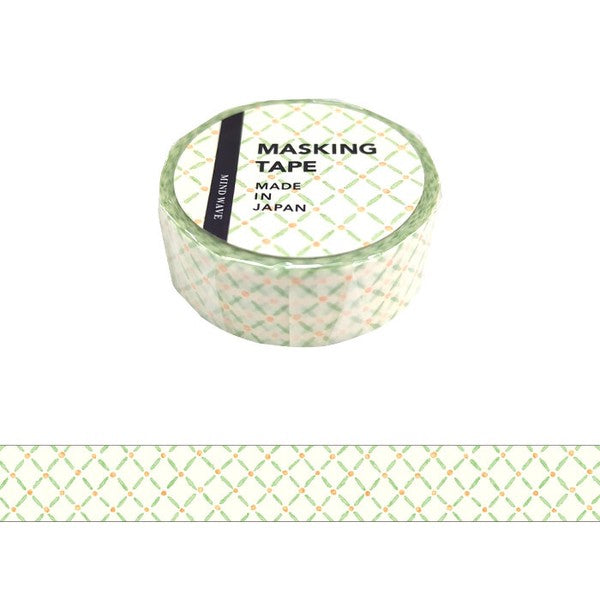 Mind Wave Japan Washi Tape - Check Pattern #8