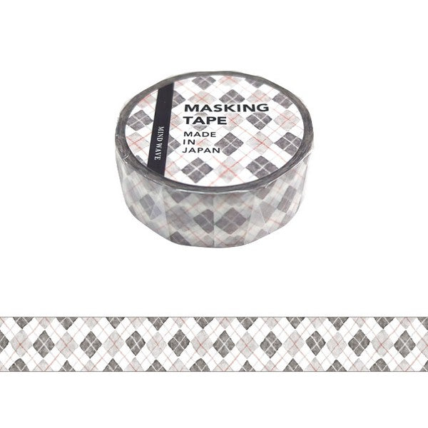 Mind Wave Japan Washi Tape - Check Pattern #10