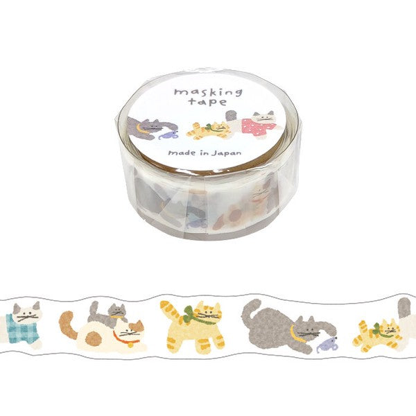 Mind Wave Japan Die Cut Washi Tape - Cat