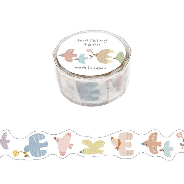 Mind Wave Japan Die Cut Washi Tape - Bird