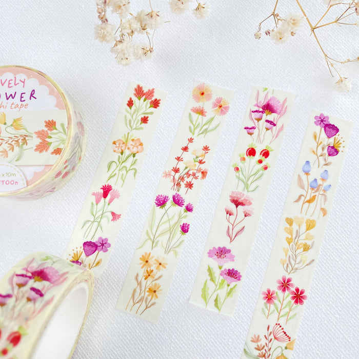 Washi Tape - Lovely Flower