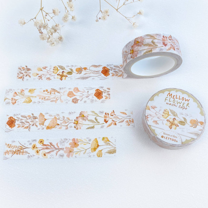 Washi Tape - Mellow Flower