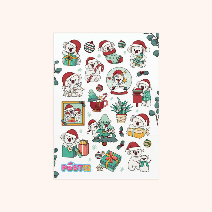 Koala-la-la-la-la A6 Glossy Sticker Sheet