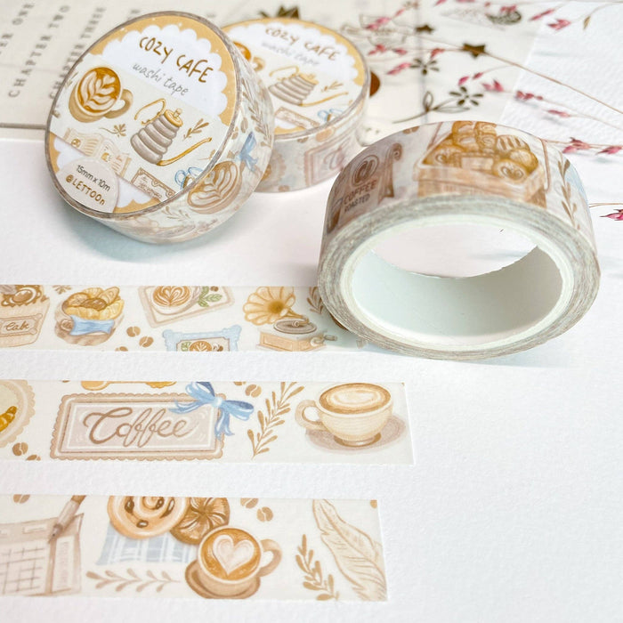 Washi Tape - Cozy Cafe