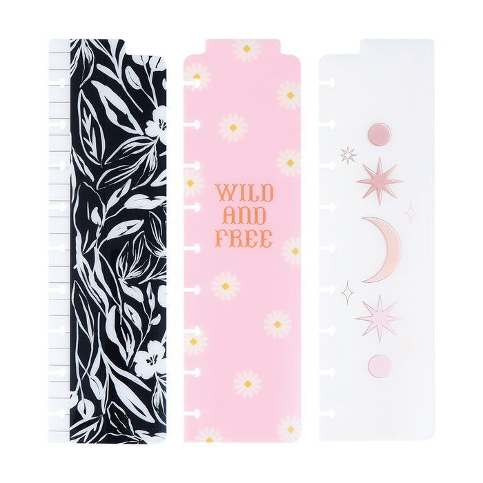 The Happy Planner 'Sparkle & Bloom' CLASSIC Bookmarks - 3 Pack