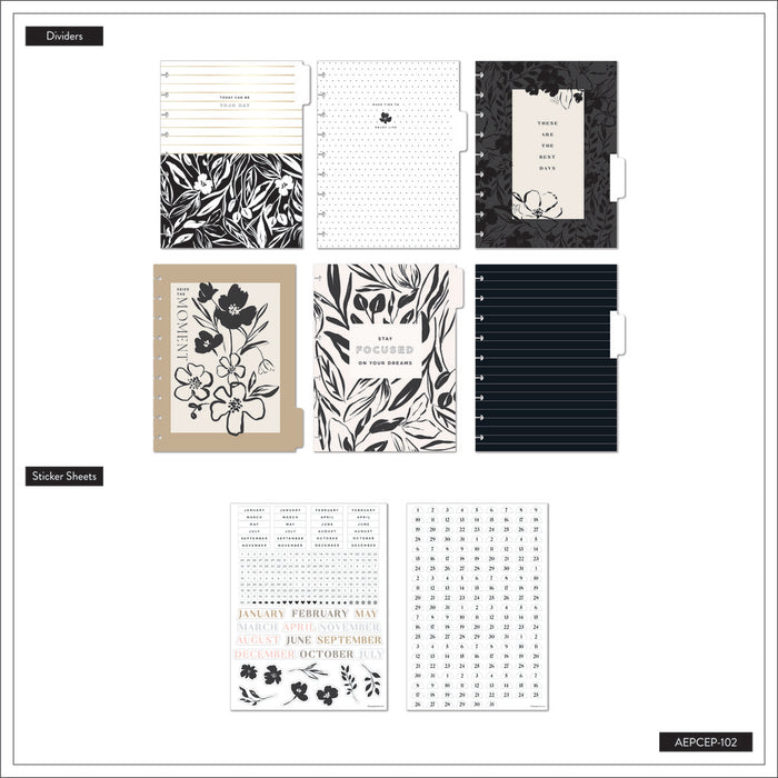 The Happy Planner 'Sketchy Florals' CLASSIC VERTICAL Extension Pack - 6 Months