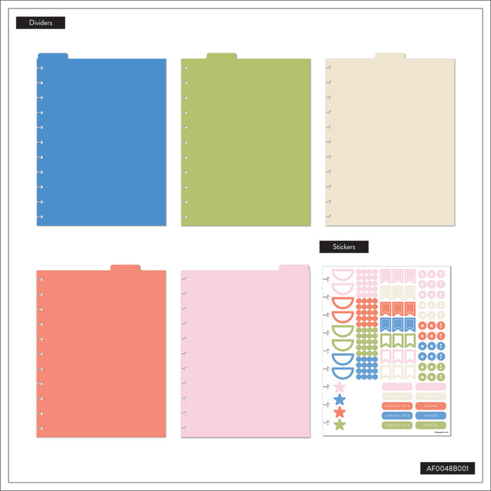 The Happy Planner 'Bright Day' BIG Plastic Dividers - 5 Pack