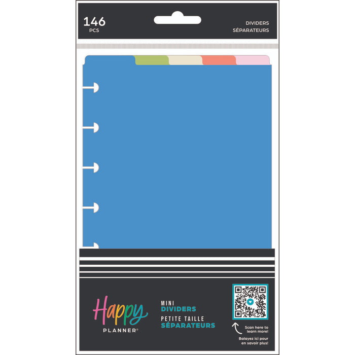 The Happy Planner 'Bright Day' MINI Plastic Dividers - 5 Pack