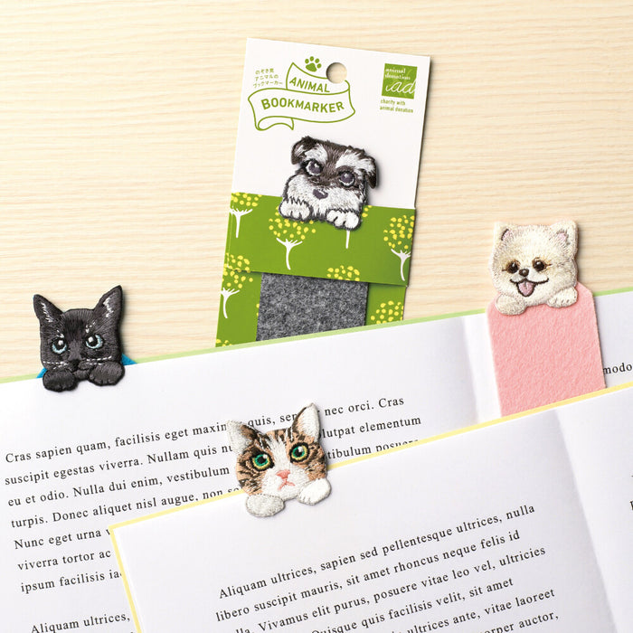 Animal Bookmark - Schnauzer