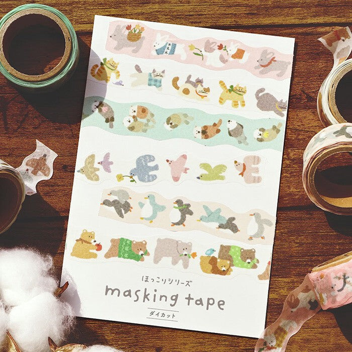 Mind Wave Japan Die Cut Washi Tape - Bear