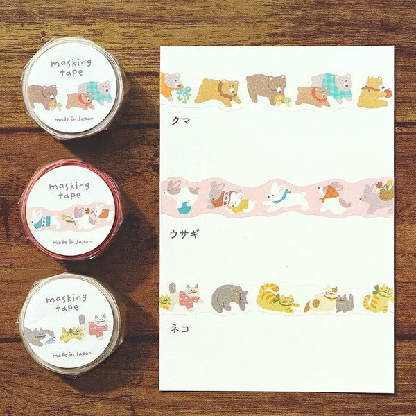 Mind Wave Japan Die Cut Washi Tape - Cat