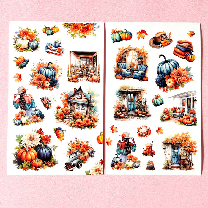 Autumn Allure Deluxe Sticker Book