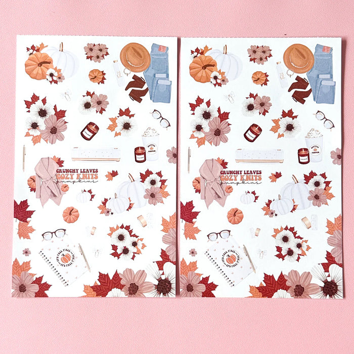 Autumn Allure Deluxe Sticker Book