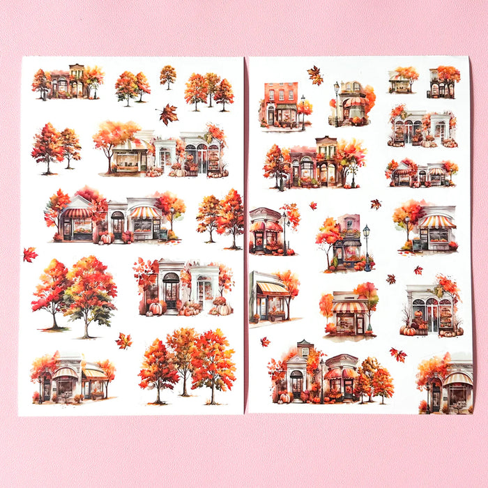 Autumn Allure Deluxe Sticker Book