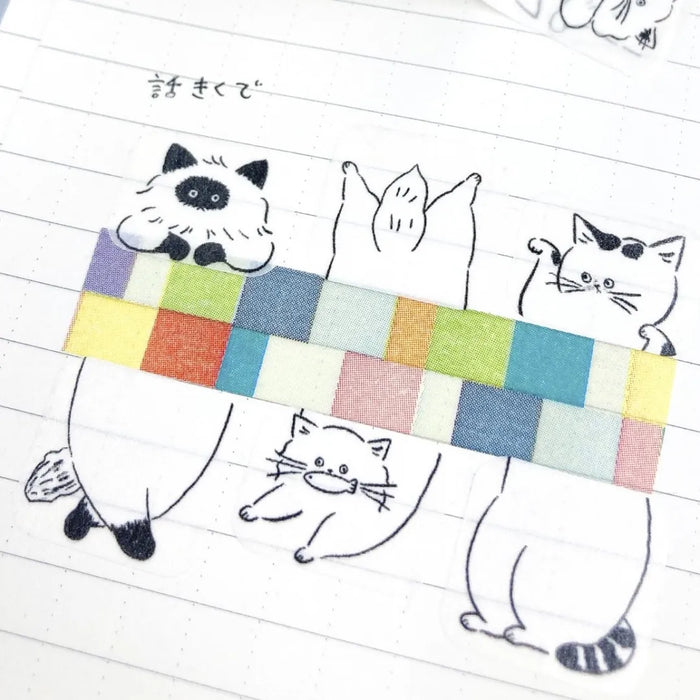 Bande Washi Tape Sticker Roll - Cat Sandwich