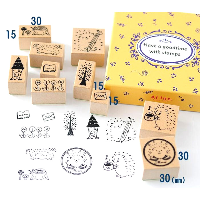 Stamp Set - Hedgehog