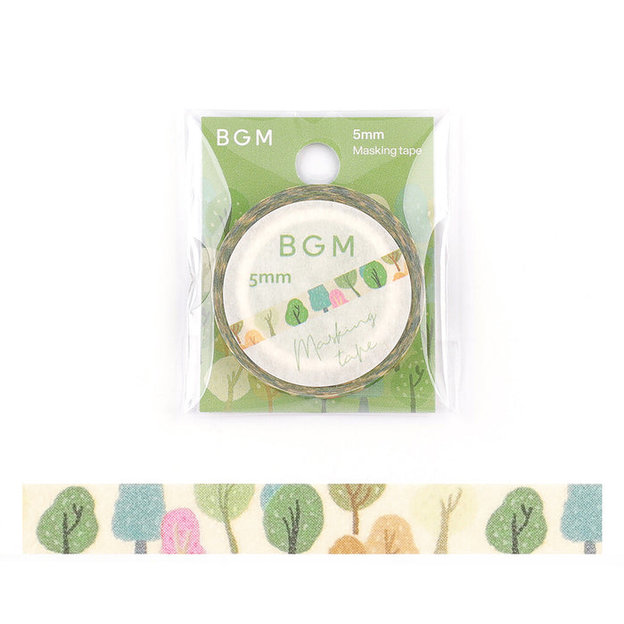 BGM 5mm Washi Tape - Forest of Dreams