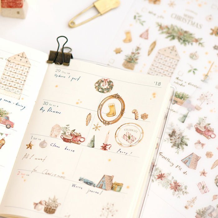 Print-On Stickers Christmas #022