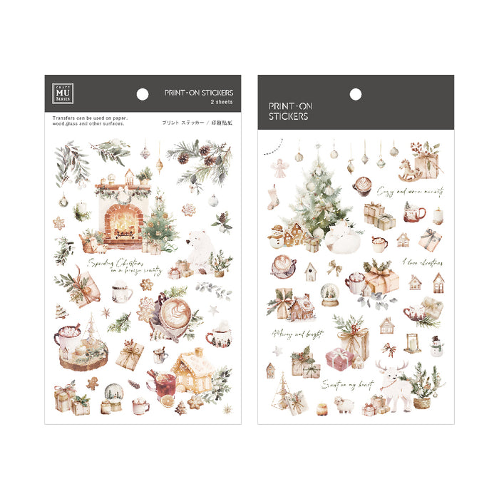 Print-On Stickers Christmas #024