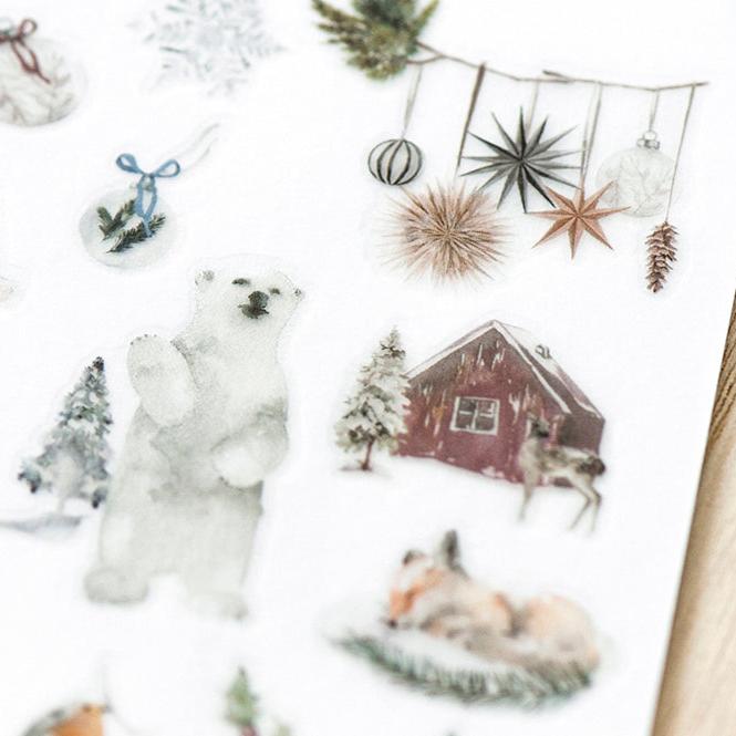 Print-On Stickers Christmas #026