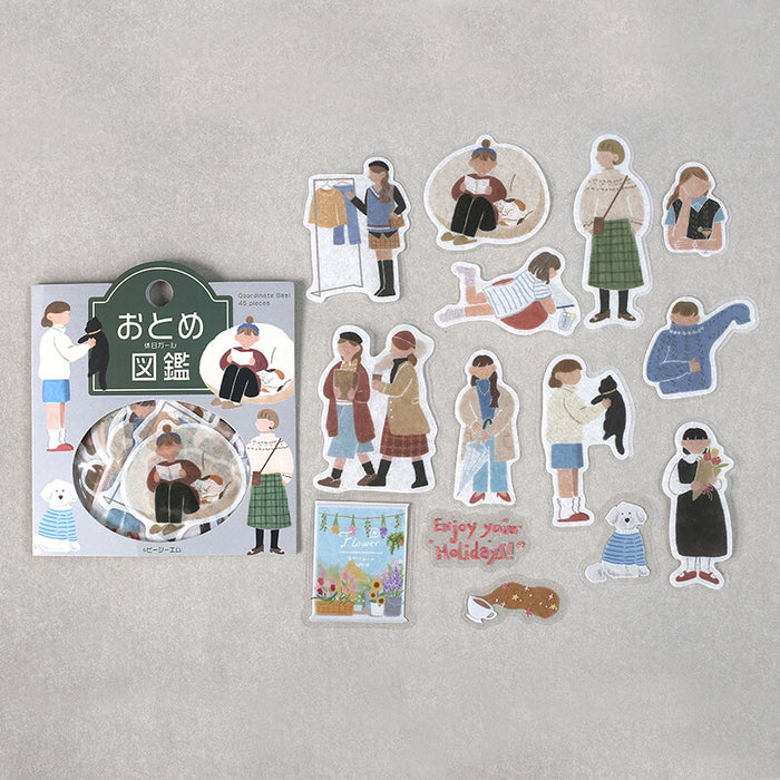 BGM Coordinate Planner Stickers - Holiday