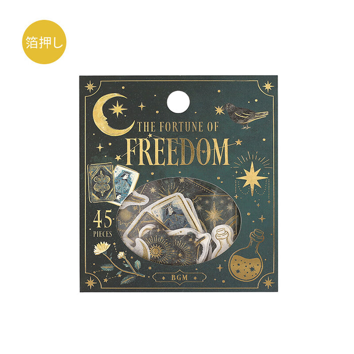 BGM 'Fortune' Washi Paper Deco Stickers - Freedom