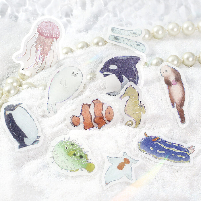 BGM Washi Paper Deco Stickers - Sea Life