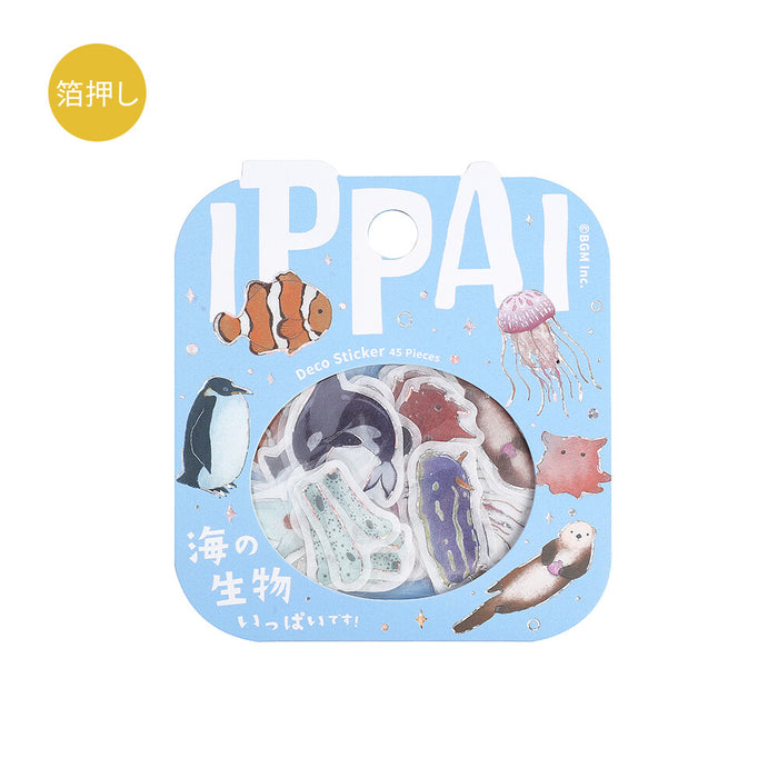 BGM Washi Paper Deco Stickers - Sea Life