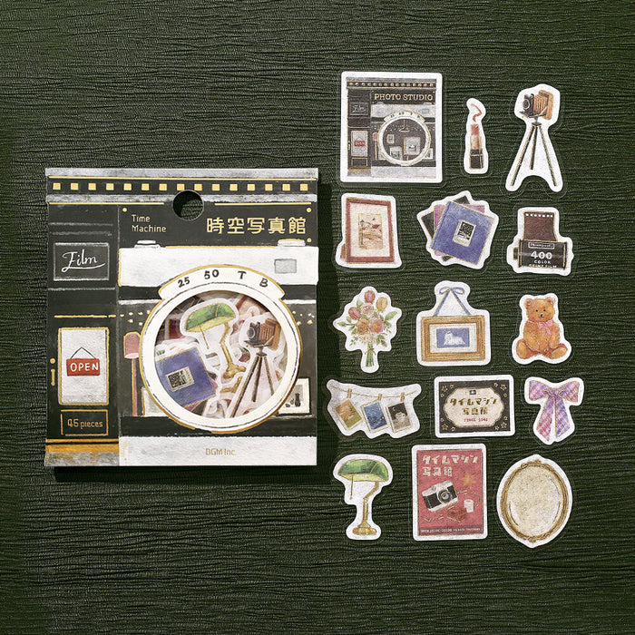 BGM 'Shopping Arcade' Series Washi Paper Deco Stickers - Space-Time Photo Gallery