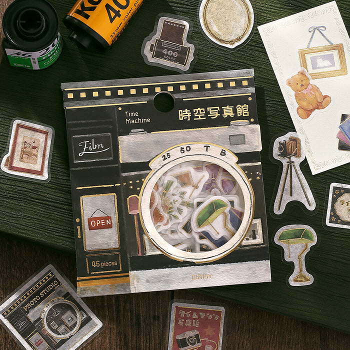 BGM 'Shopping Arcade' Series Washi Paper Deco Stickers - Space-Time Photo Gallery