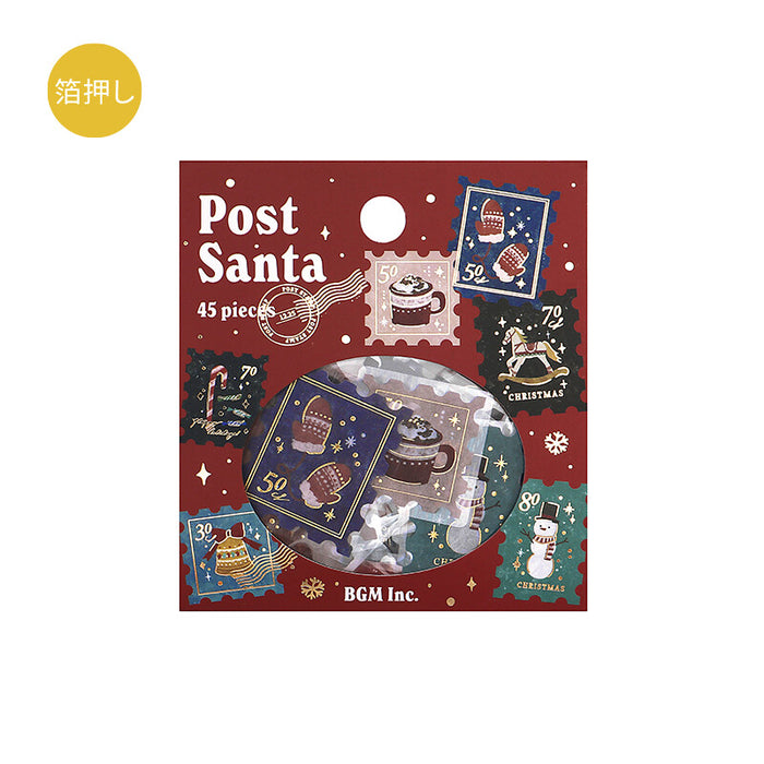 BGM Washi Paper Deco Stickers - Letter to Santa