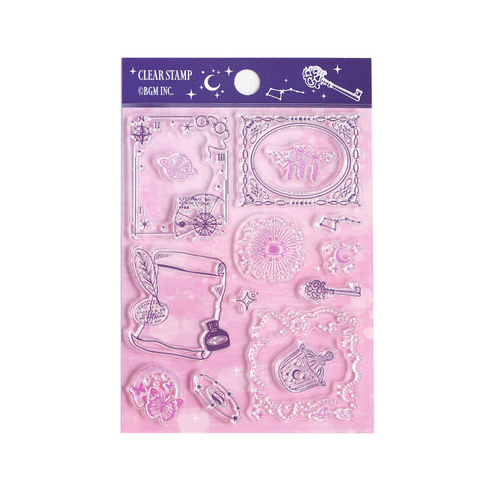 BGM Japan Clear Stamps - Star & Moon