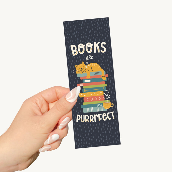 Books Are Purrrfect Bookmark