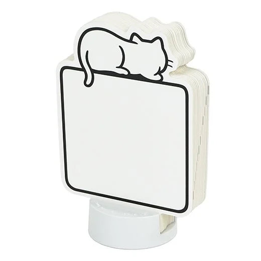 2025 Die-Cut Desk Calendar - Cat