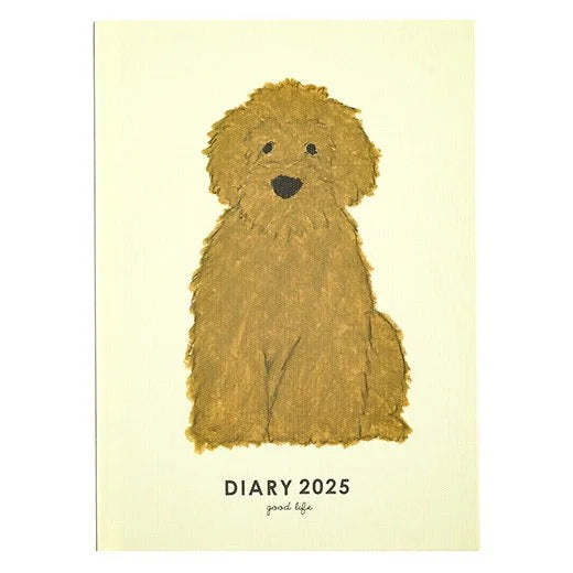 2025 Yusuke Yonezu Weekly Planner B6 Size Hard Cover - Dog