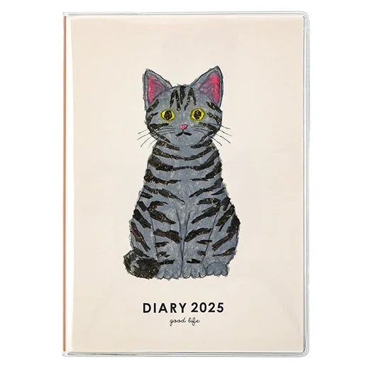 2025 Yusuke Yonezu Weekly Planner B6 Size Soft Cover - Cat