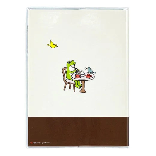 2025 Frog Time Monthly Planner A6 Size Soft Cover - Tea Time