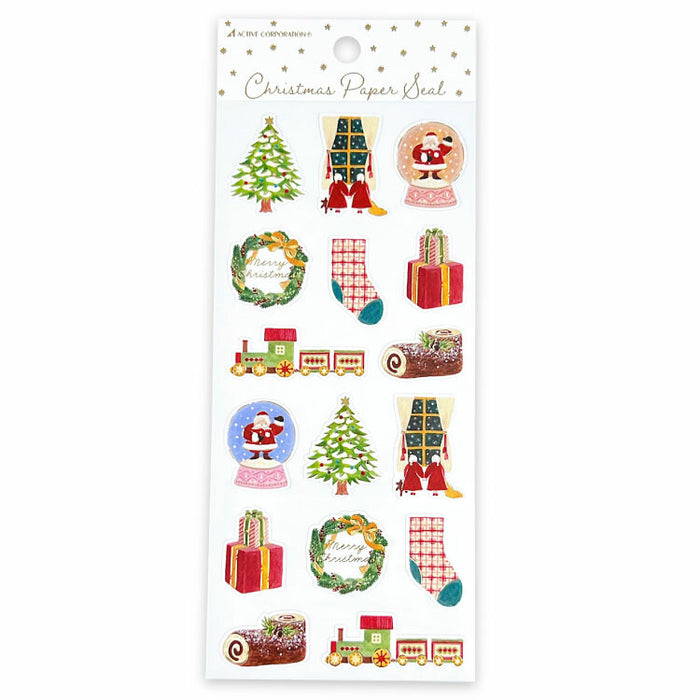 Christmas Paper Stickers - Christmas Accessories