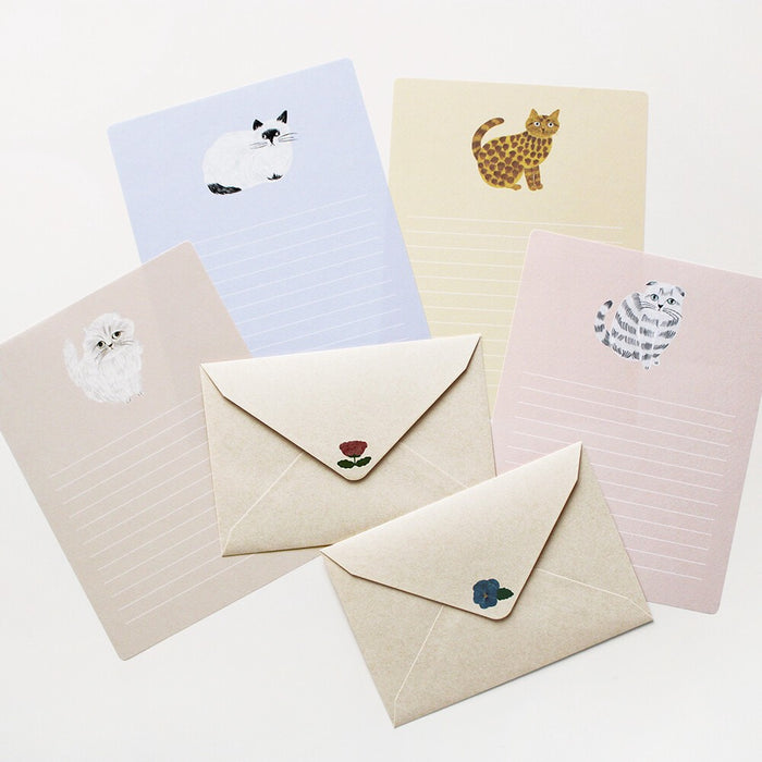 Miyuki Matsuo Letter Set - Rosette