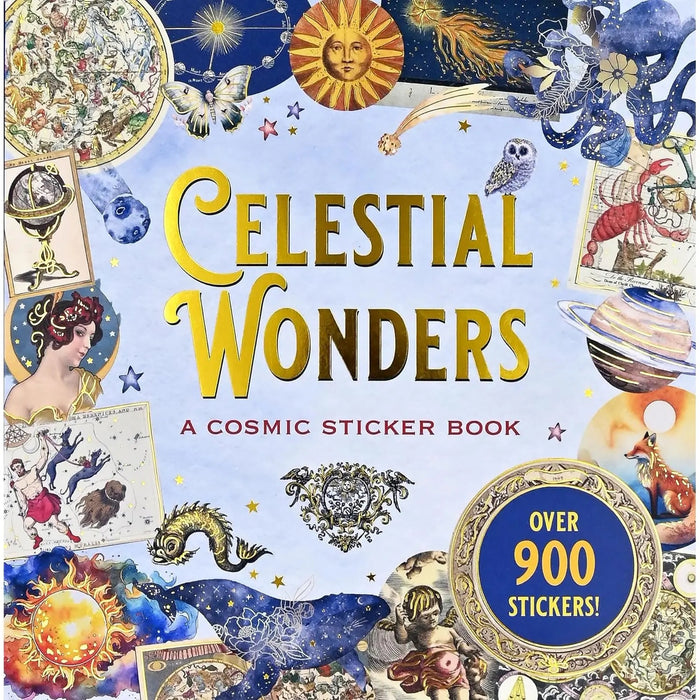 Celestial Wonders Sticker Book - Over 900 Stickers!