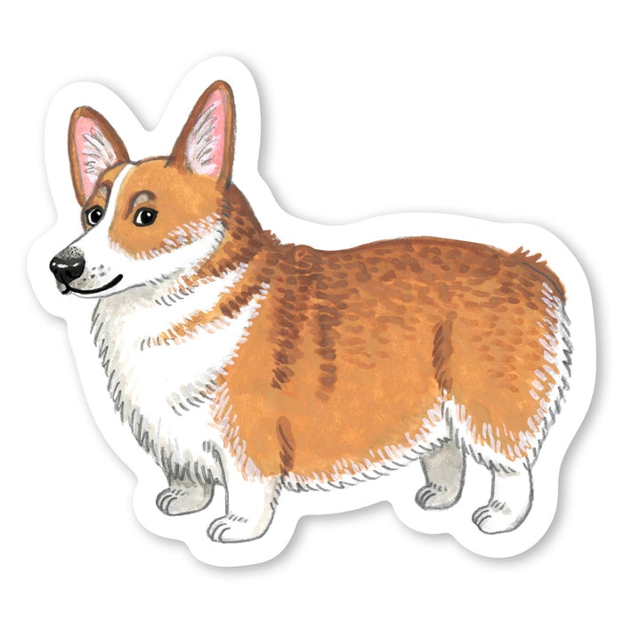 Corgi Vinyl Sticker