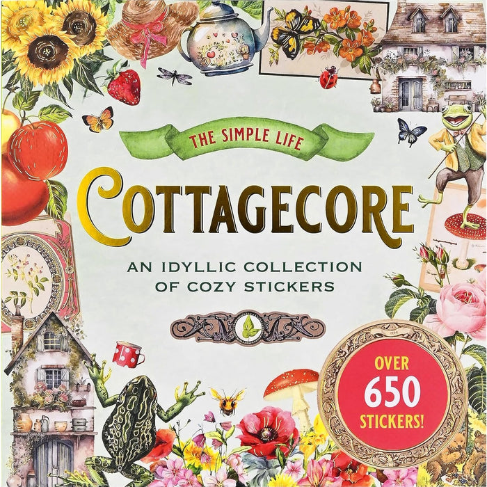 Cottagecore Sticker Book - Over 650 Stickers!