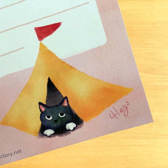 Cranky Cats Letter Writing Paper A6 Size - 20 Sheets