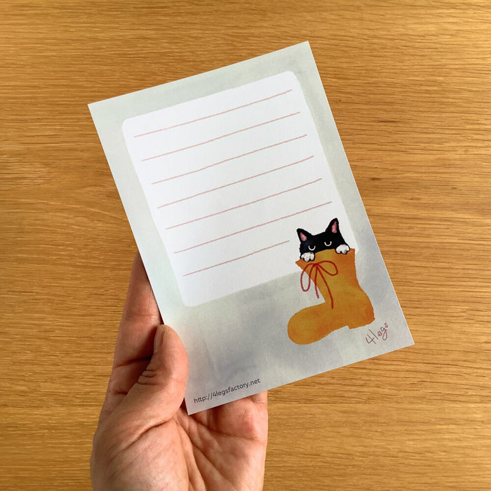 Cranky Cats Letter Writing Paper A6 Size - 20 Sheets